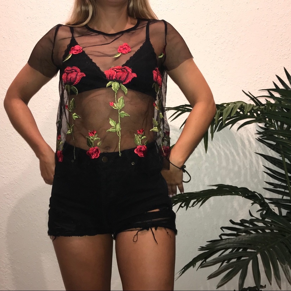 Cuban Mesh Tee